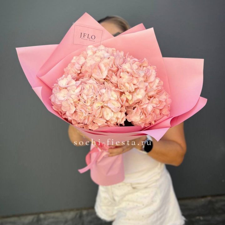 Букет гортензий "Крем" в Балашихе