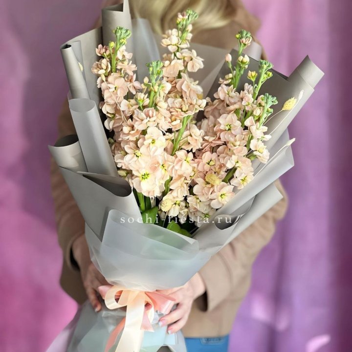 Букет ароматной маттиоллы №2 в Балашихе