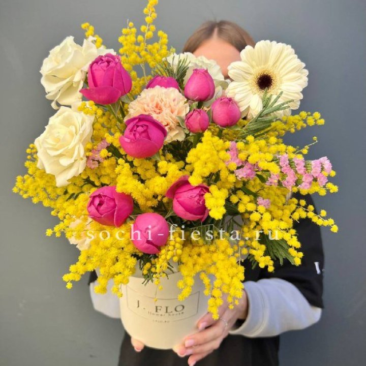 Цветы в боксе "Слобода" в Балашихе