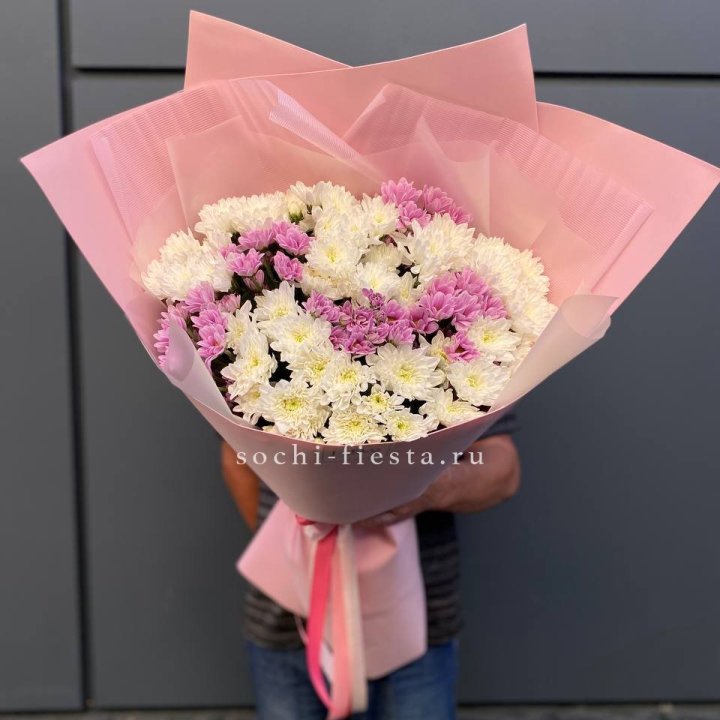  Букет хризантем- гигант  в Балашихе