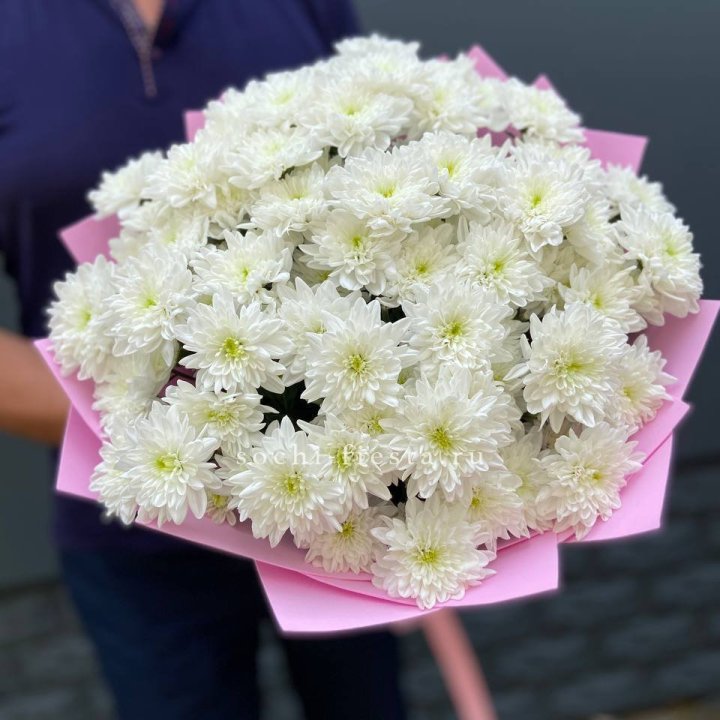  Букет 15 хризантем  в Балашихе