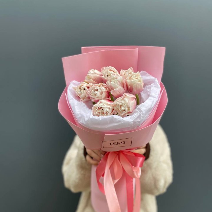 9 нежных тюльпанов в Балашихе