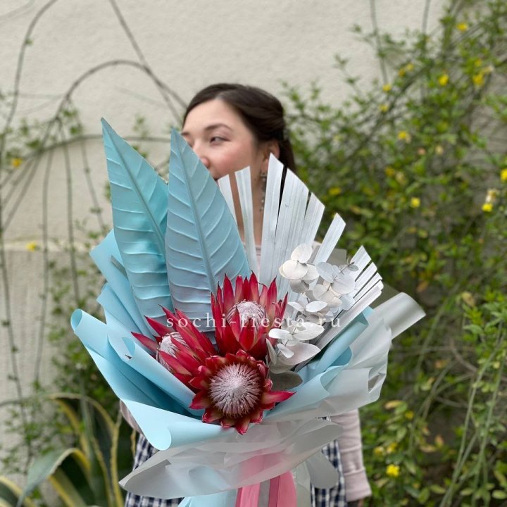 Букет из протеи "Клеопатра-2" в Балашихе