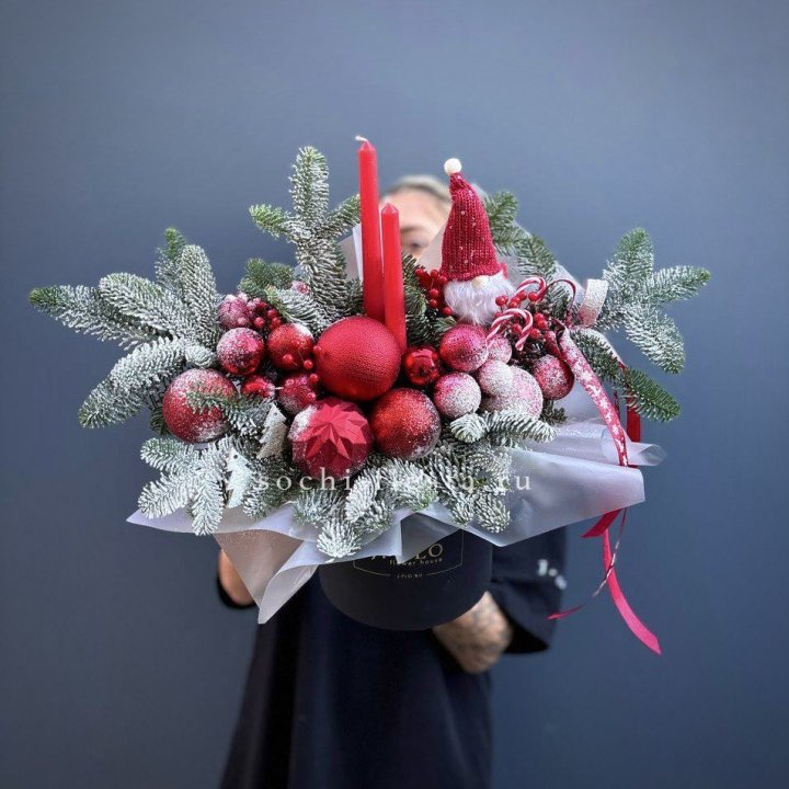 Композиция "Мери крисмас ред" в Балашихе