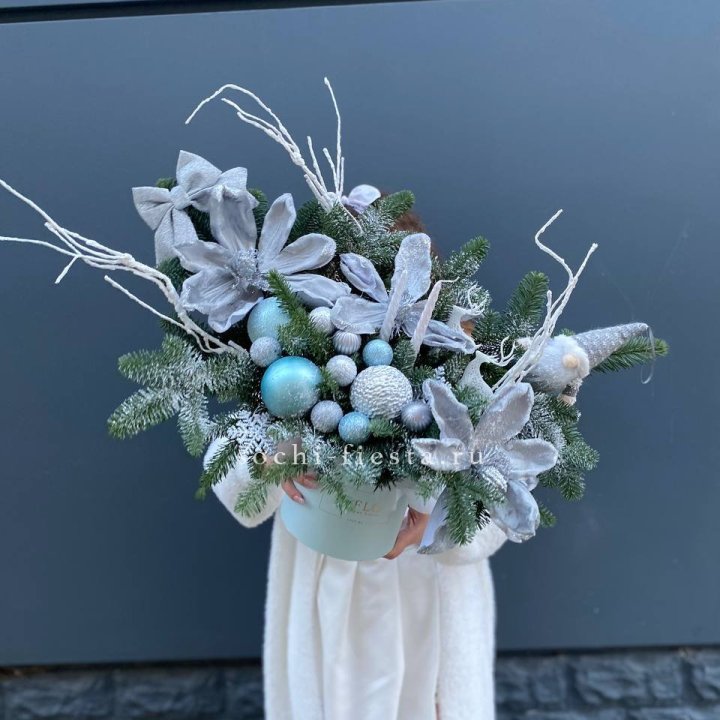 Композиция "Снежный цветок" в Балашихе