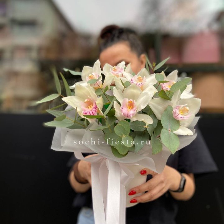 Бокс с орхидеями в Балашихе