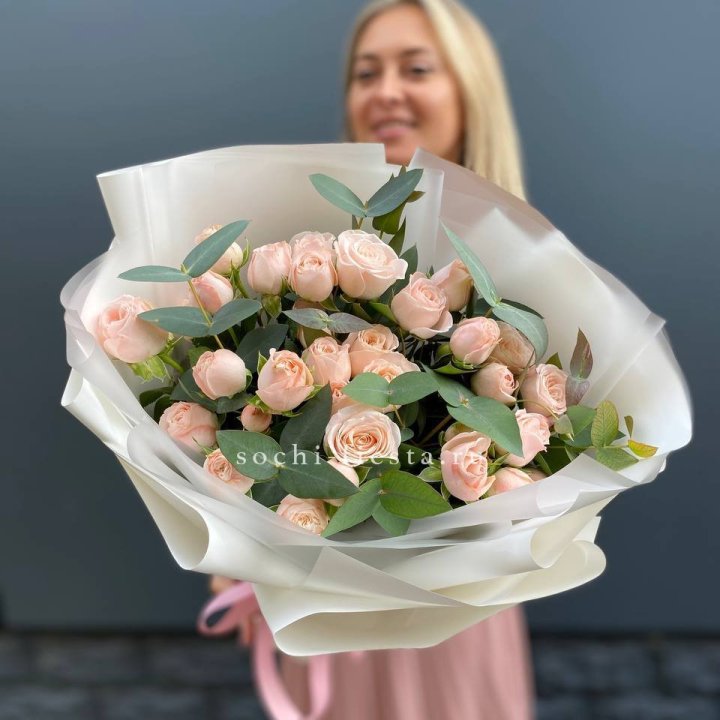 Букет кустовых роз "Фреш" в Балашихе