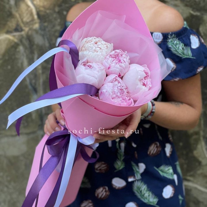 Букет пионов "НАЙ" в Балашихе