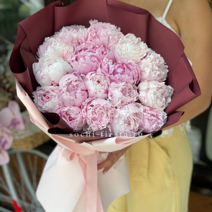 Букет с пионами №5 в Балашихе