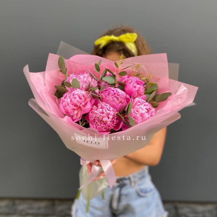 7 ярких пионов в оформлении в Балашихе