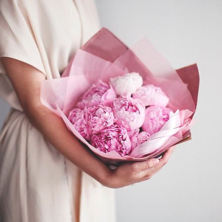 9 зефирных пионов в Балашихе