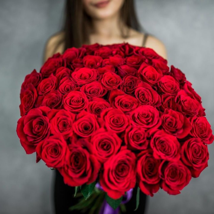 51 красная роза в Балашихе