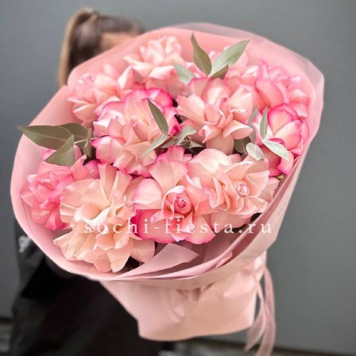 Нежно- розовые французские розы Венди в Балашихе