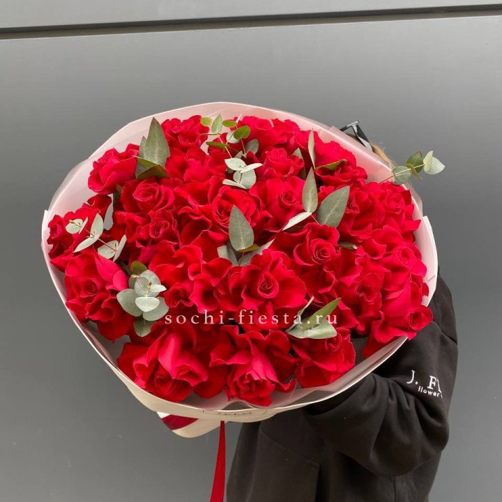 23 Красных французских роз в Балашихе