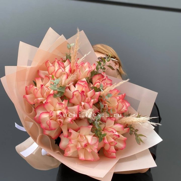 9 Французских роз Джумилия  в Балашихе