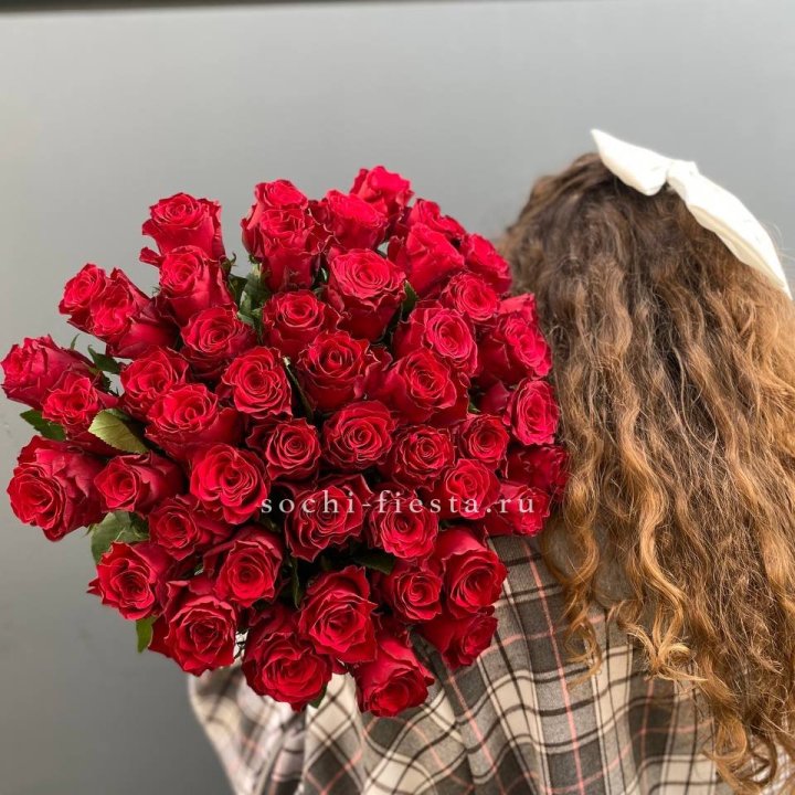 51 красная роза в Балашихе