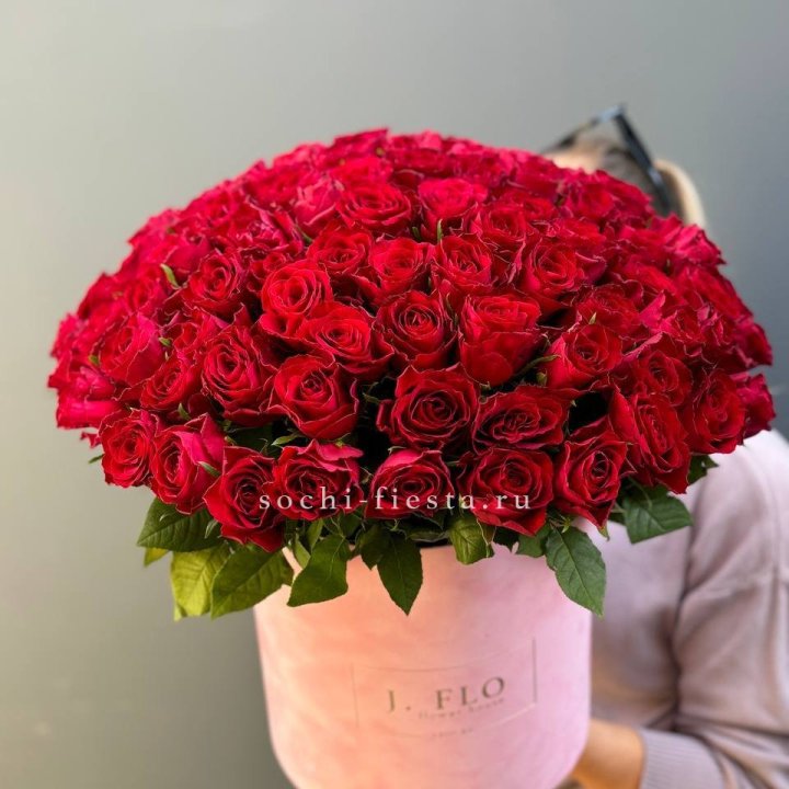 101 кенийская роза в цилиндре в Балашихе