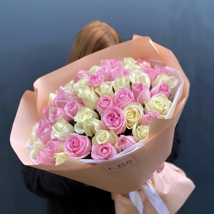 55 роз микс нежности в Балашихе