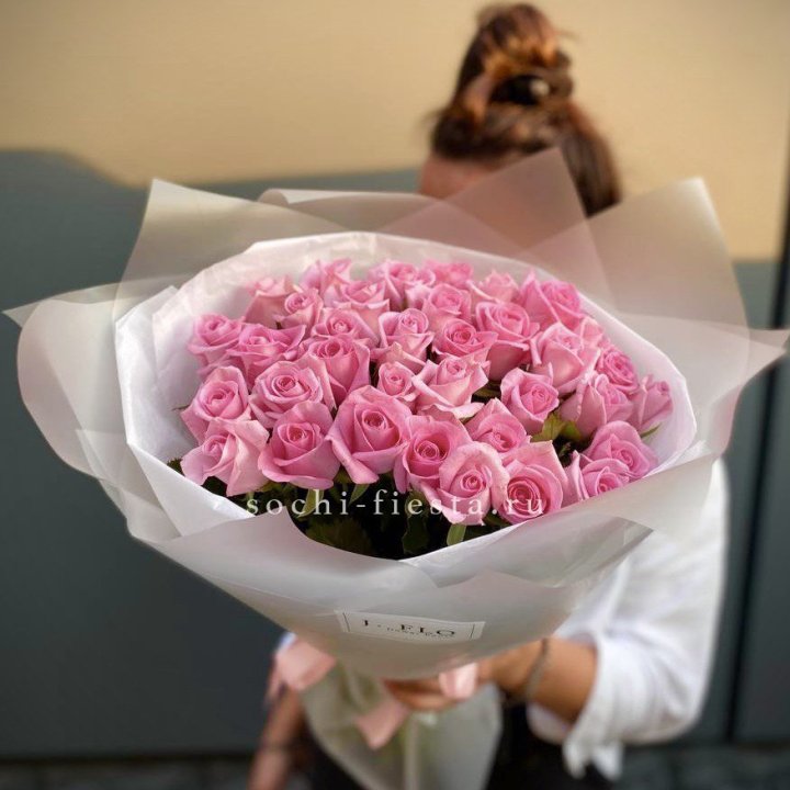 Букет розовых роз  в Балашихе