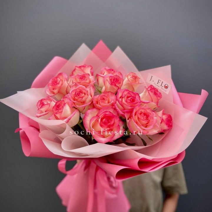 15 роз "Джумилия" в Балашихе