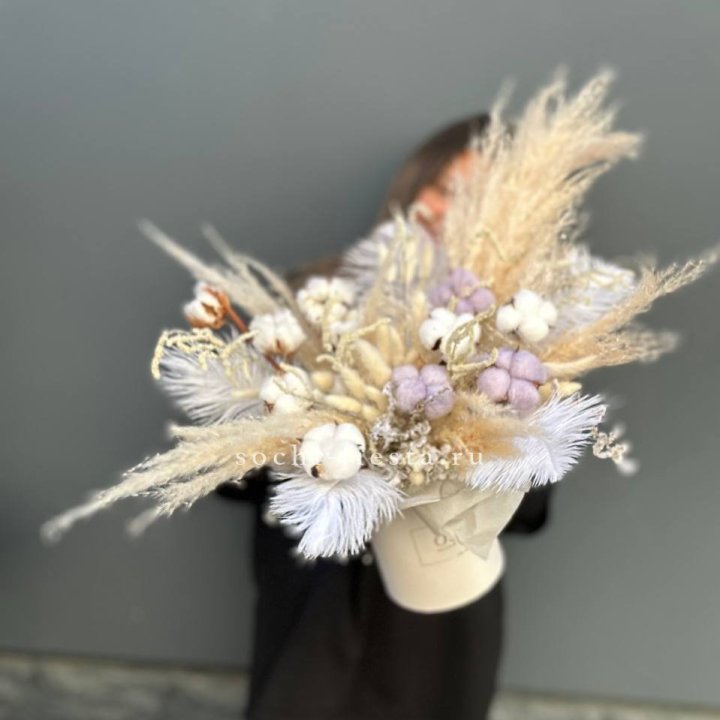 Авторский бокс с сухоцветами №3 в Балашихе