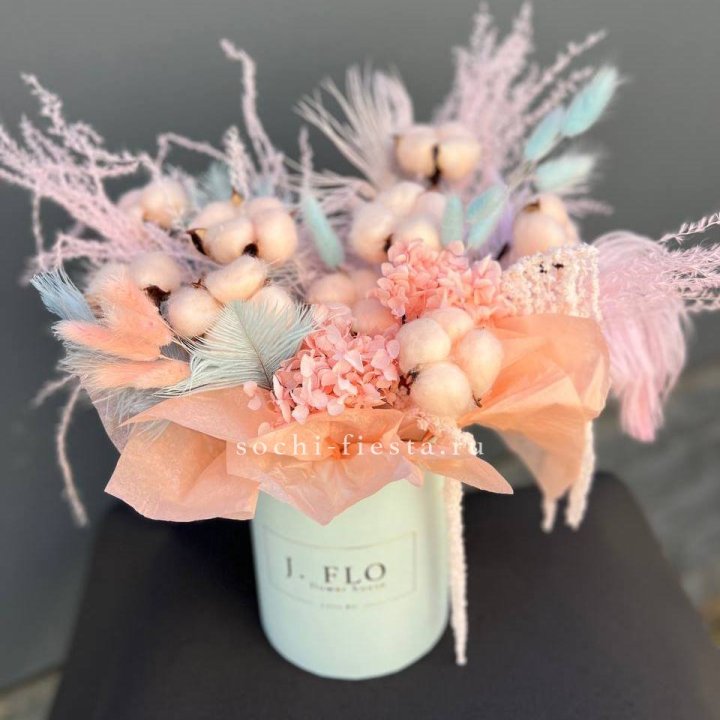 Авторский бокс с сухоцветами №3 в Балашихе