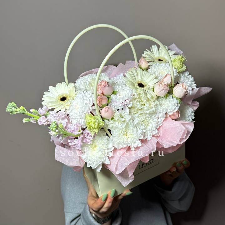 Сумочка "Белый рассвет" в Балашихе