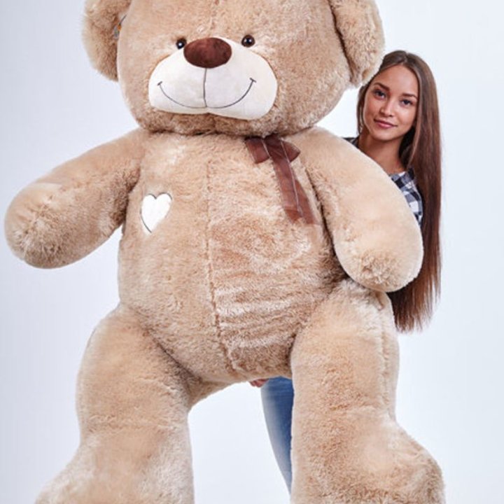 Бурый плюшевый мишка большой в Балашихе