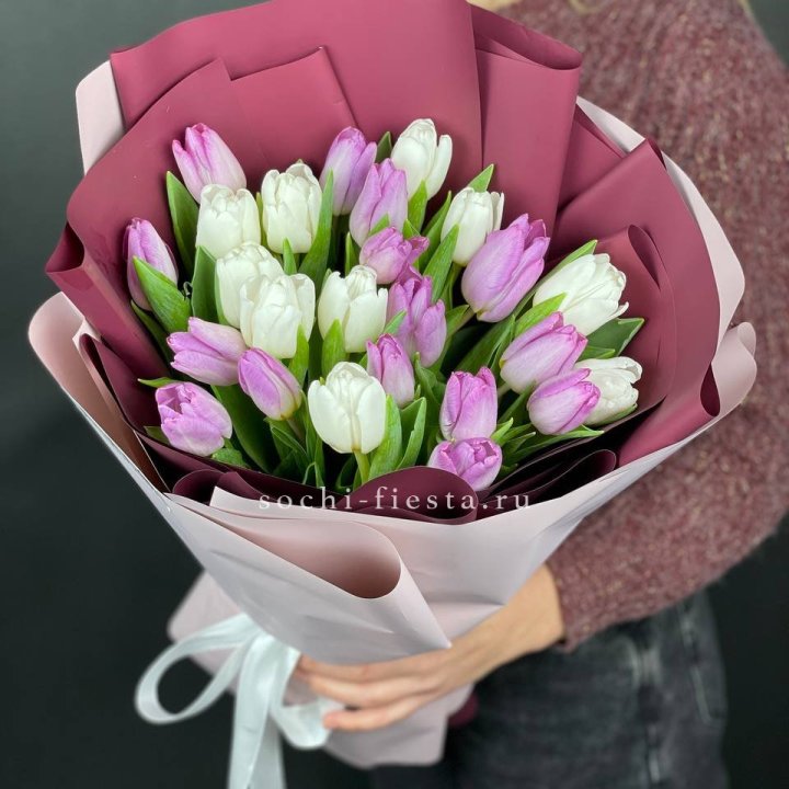 25 тюльпанов микс в Балашихе