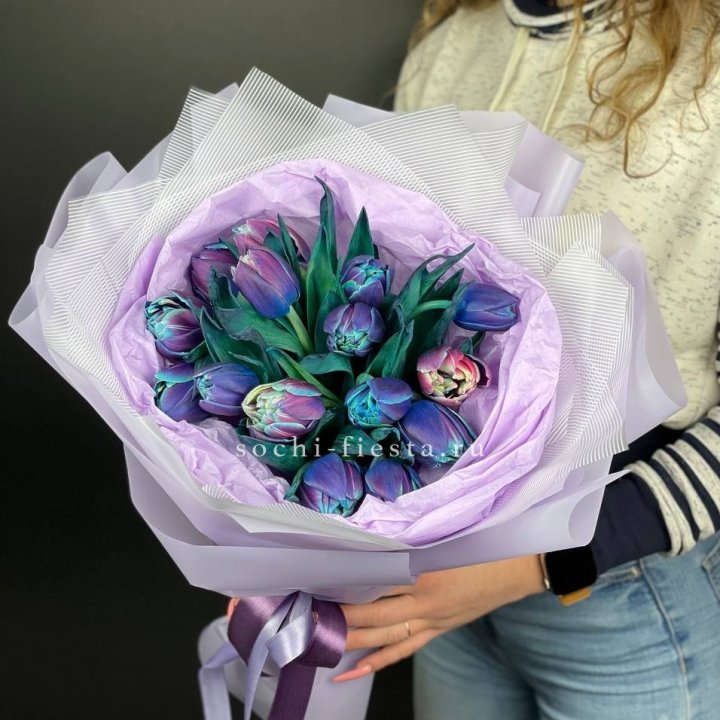 Букет тюльпанов "Пандора" в Балашихе