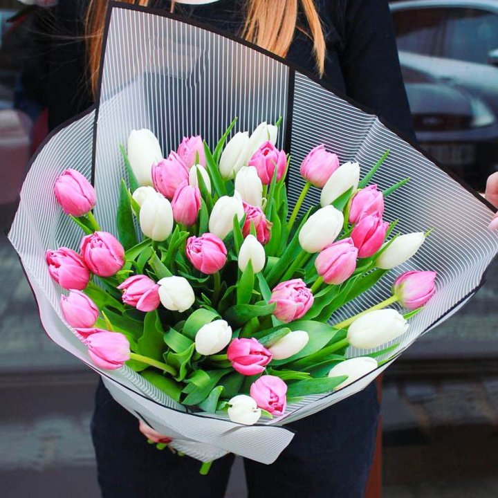 29 тюльпанов микс в Балашихе