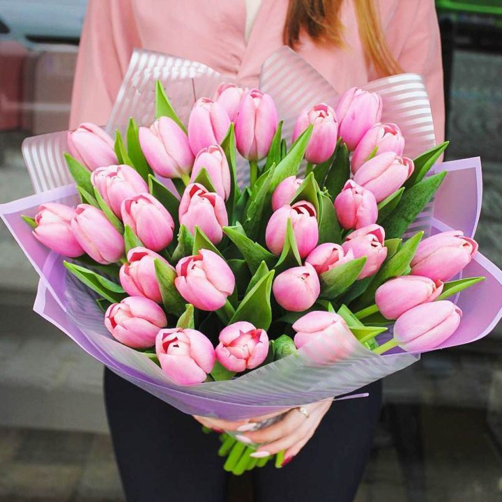 25 тюльпанов "Айс крем" в Балашихе