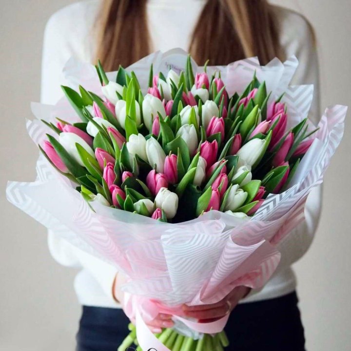 Букет тюльпанов "Лолита" в Балашихе