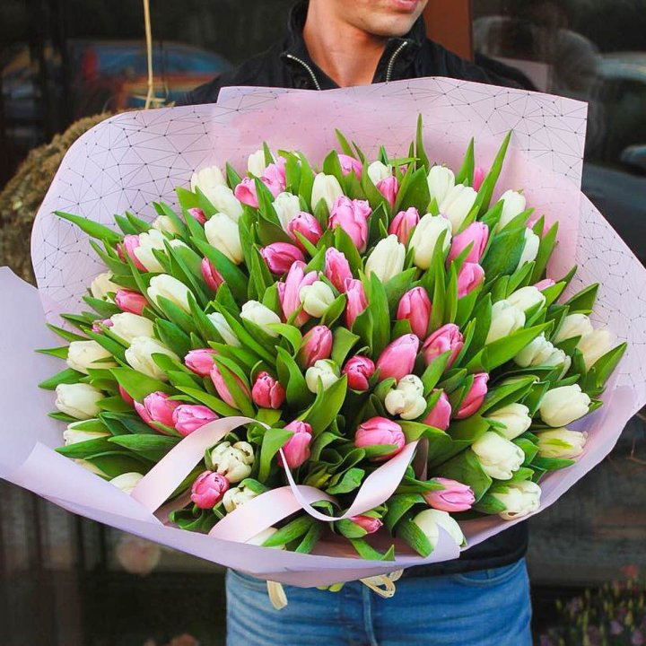 101 тюльпан микс в Балашихе