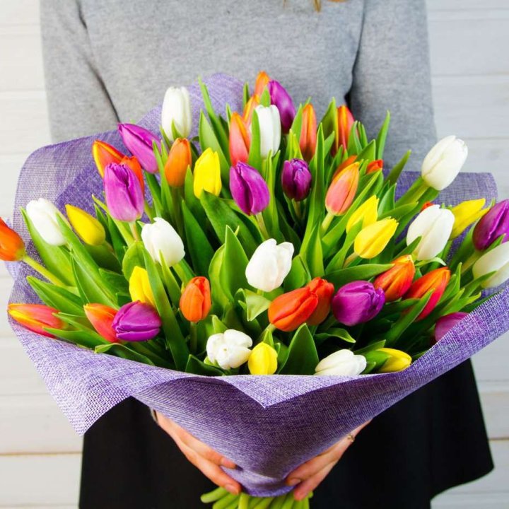 51 тюльпан "Рандом" №2 в Балашихе