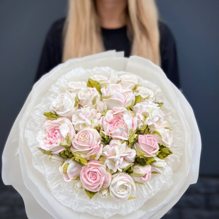 Сладкий букет из ЗЕФИРА нежный в Балашихе